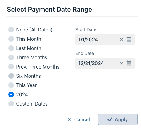 Date Filter